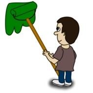 Comic Characters House Painter Clipart Medium Size