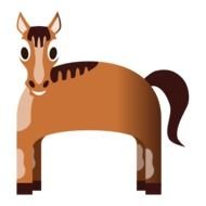 Abstract Horse 1 Scalable Vector Graphics SVG