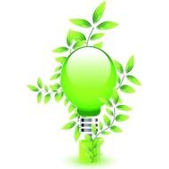 Eco Light Bulb Clip Art