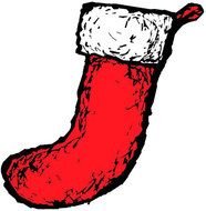 Christmas Stocking Clip Art N60