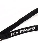 SNIPER STRAP THE PRO II STEEL amp BEAR Schwarz Personalisiert