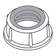 CONDUIT BUSHING ZINC INSULATED