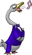 Cartoon Birds Singing darwing