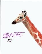 nice Giraffe Head Drawing