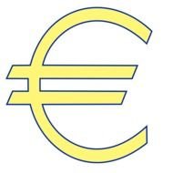 Money euro Clip Art drawing