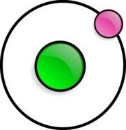 Atom Clip Art N24