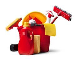 Clip art of Cleaning Supplies