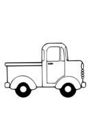 Truck Clip Art Black And White N16