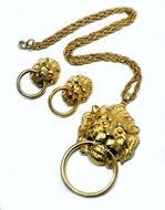 Lion Head Door Knocker N3