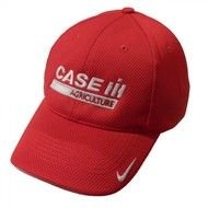 red baseball cap with Case IH logo on a white background