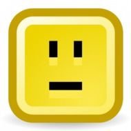 Confused Smiley Face Clip Art N25