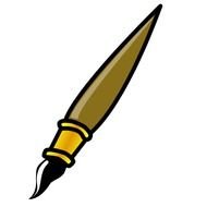 Artist Paint Brush Clip Art N11
