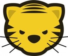 Japanese Dou Shou Qi Tiger Vector Illustration