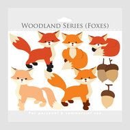 Cute Fox Clip Art N28