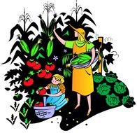 Farm Garden Clip Art