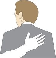Pat On Back Clip Art N12