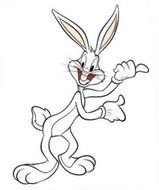 Looney Tunes Bugs Bunny Coloring Pages
