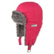 red winter hat on a white background