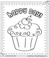 Cupcake Coloring Pages N7