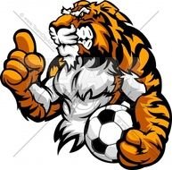 Tiger Mascot Clip Art N35