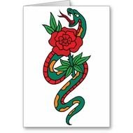 Cobra De Clipart Dos Desenhos Animados Envolvido E Cartoes
