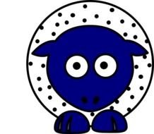 Black And White Polka Dot Clip Art N2