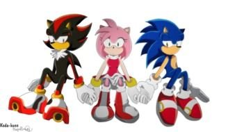 Sonamy And Shadamy drawing