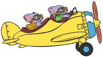 Colorful drawing of the Koala Brothers clipart