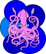Giant Squid Clip Art N5
