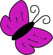Green Butterfly Clip Art N20
