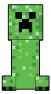 Creeper from "Minecraft" clipart