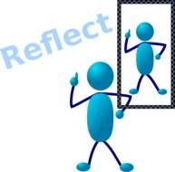 Self Reflection Clip Art N2
