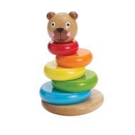 toy wood pyramid