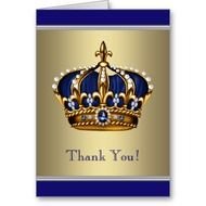 Blue Thank You Cards