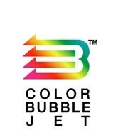 graphic logo design with colored lines