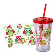 Cool Gear gt Holiday 20oz Chiller Owls