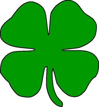 Four Leaf Clover Clip Art N47