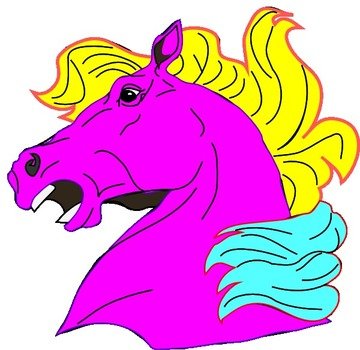 Horse Clip Art N106