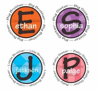 DIY Printable Initial Custom Iron On Transfer