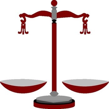 Light Heavy Balance Scale Clip Art