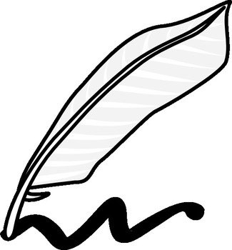Feather Pen Clip Art N10