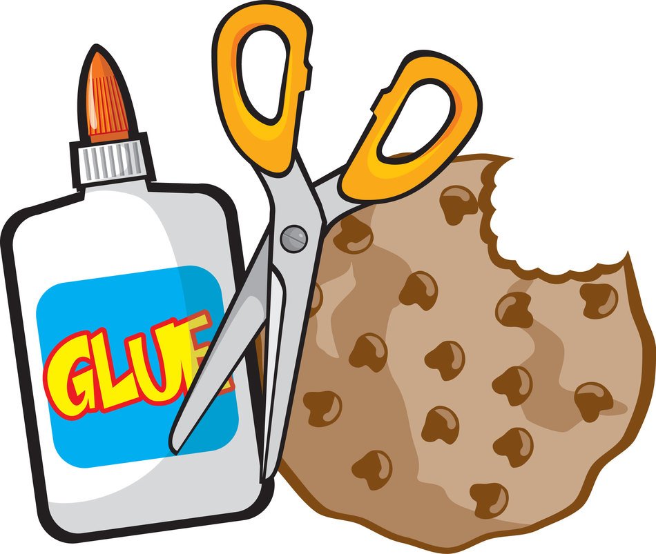 Clip art of School Snack and equipments
