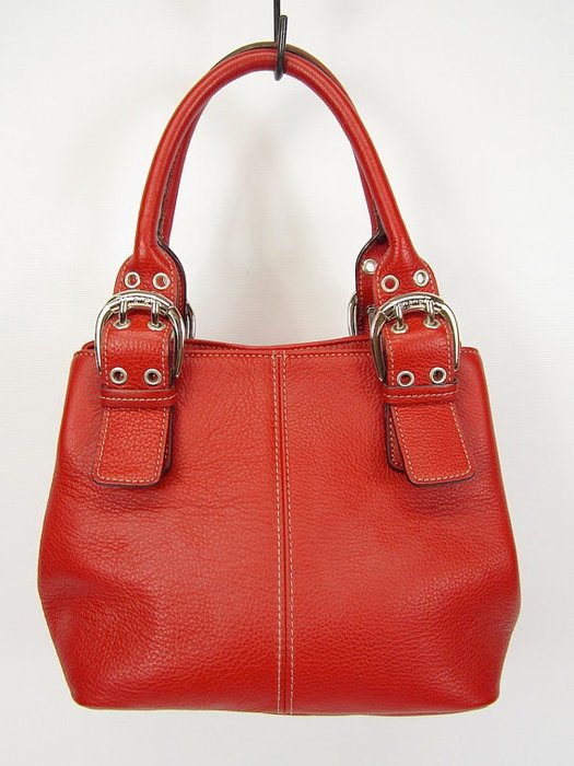 Tignanello Red Leather Handbag