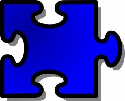 Puzzle Piece Border Clip Art N8