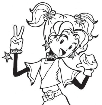 dork diaries free coloring pages