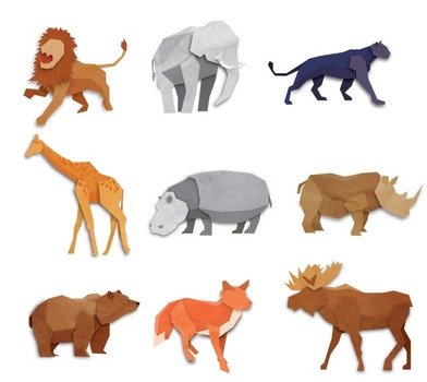 Origami Animals N2