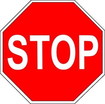 Stop Sign Clip Art N164