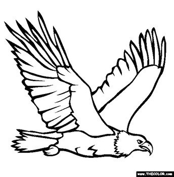 Eagle Coloring Pages N3