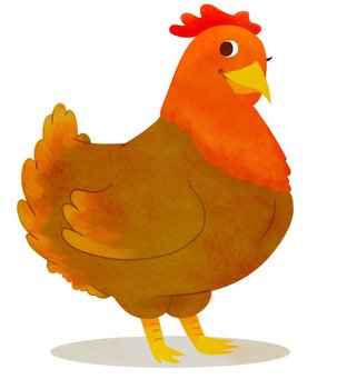 Hen Clip Art N17