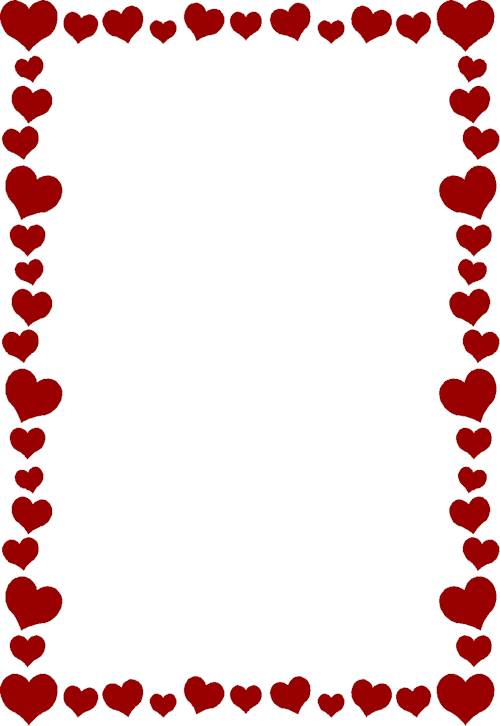 Heart Border Clip Art Free N6 free image download